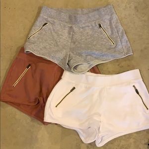 Three pairs Aerie Shorts